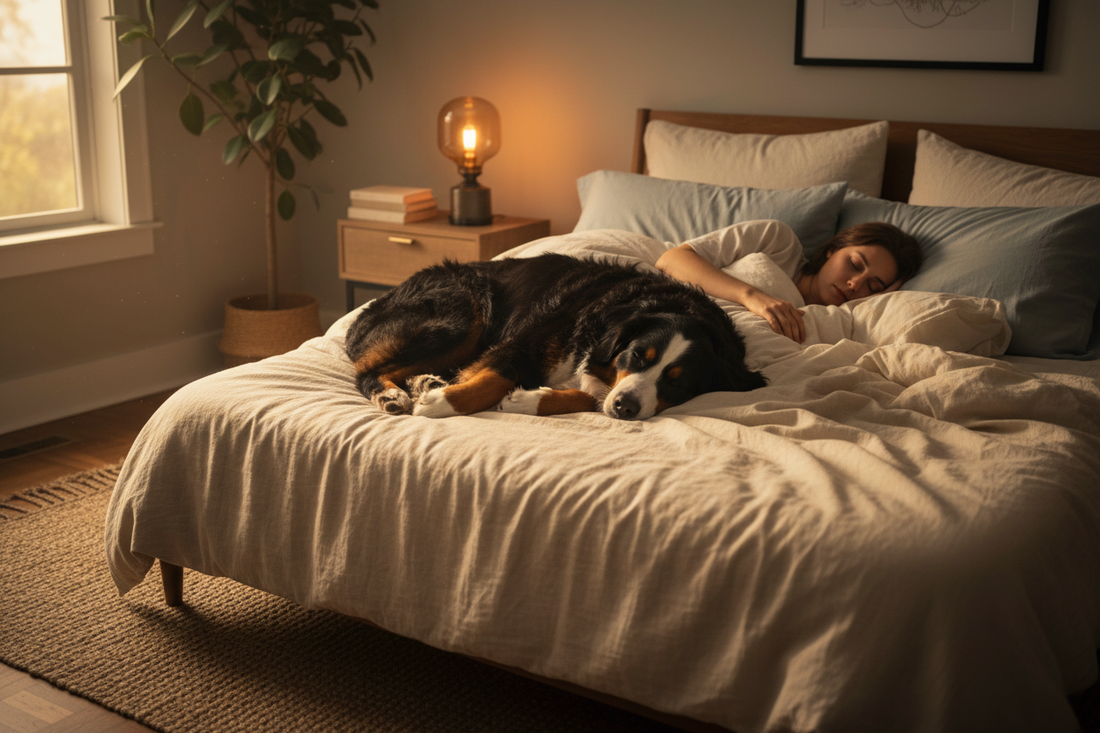 Why Does My Dog Sleep Next to Me? (What It Really Means)