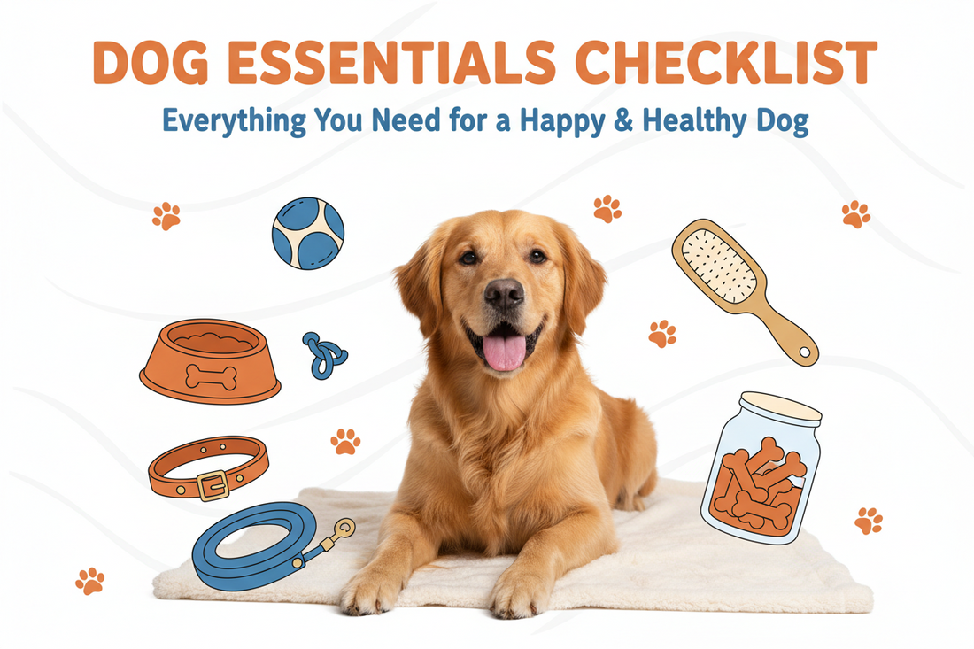 Dog Essentials Checklist (Everything You Need for a Happy & Healthy Dog)