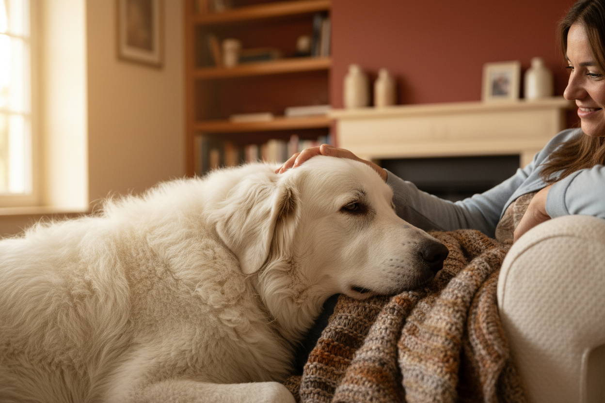 Why Does My Dog Rest Its Head on My Lap? (What Your Dog Is Really Saying)