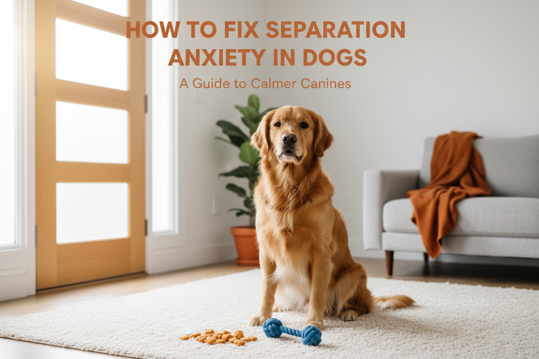 How to Fix Separation Anxiety in Dogs (Step-by-Step Guide That Works)