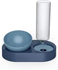 Double Dog Cat Polypropylene Bowls Water & Food Bowl Set Detachable Cat Shape Bowl Automatic Water Dispenser Bottle Pet Feeder for Dogs, Cats,Puppy, Kitten, Rabbit