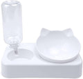 Pet Cats Bowl Automatic Feeder Dog Food Bowl Puppy Water Dispenser Double Dog Bowl Raised Stand Dish Bowls for Cats Dogs (Size : Large) (Small)