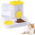 Automatic Pet Feeder & Water Dispenser Set for Dogs & Cats, Large Capacity Food & Water Station, Ideal for All Pets – Black Color