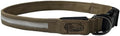 Ulti-Lite LED Dog Collar USB Rechargeable Bright High Visibility Glow Lighted Collar Walking Airing Tracking Location at Night - Water Resistant - Large