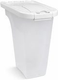 Pet Food Dispenser for Dogs and Cats, 4 lb Capacity Gravity Feed Pet Food Container, Automatic Dry Food Dispenser for Small Pets, Easy Refill Food Storage Feeder