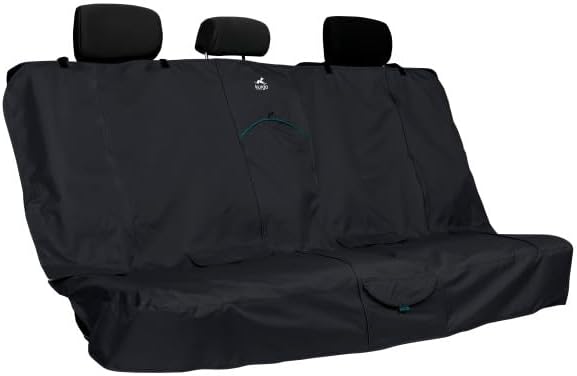Kurgo Rover Extended Bench Seat Cover for Dogs, Dog Car Bench Seat Covers, Back Seat Cover Protector for Pets, Water Resistant, Contains Seat Anchors, Scratch Proof, 63" Wide for SUVs and Trucks