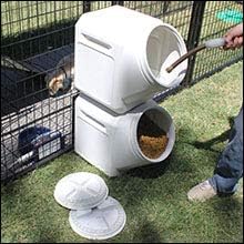 K9 Kennels High Capacity Vault Dog Feeder & Watering System