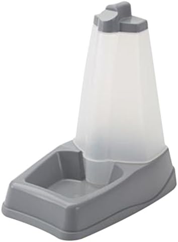 SAVIC Gourmet Store Pet Food Dispenser, Gray/White, 3L