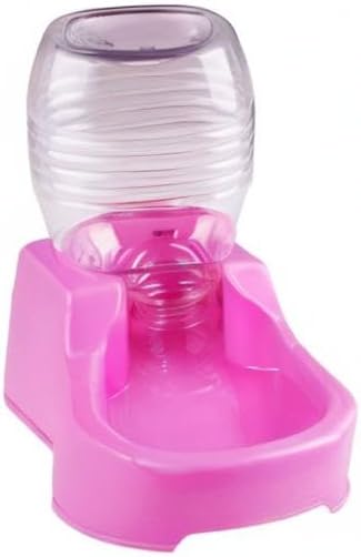 iplusmile Pet Water Feeder Gravity Bowl Automatic Dog Puppy Water Dispenser Non-Spill Smooth Surface 7.48X5.90X4.33 Inch Home Pet Shop