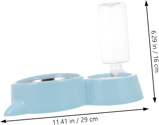 POPETPOP 1pc Automatic Water Dispenser Pet Bowl Feeder for Dogs and Non-Skid Base for Feeding and Hydration