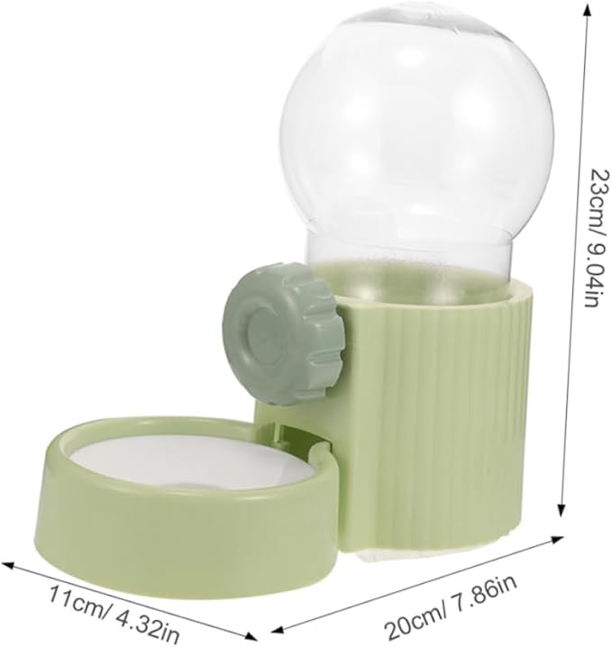 VANZACK 2pcs Hanging Automatic Water Dispenser for Pets Dog and Cat Water Feeder Spills Comfortable Drinking Angle for Like Kittens Puppies and
