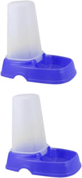 VANZACK 2pcs Automatic Pet Feeder for Cats and Dogs Pet Food Dispenser Easy to Clean Single Multiple Use Safe Material
