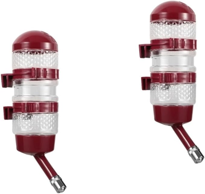 Mipcase 3pcs Dog Kennel Water Bottle Dispenser Pet Waterer Cat Feeder Bowl Cat Water Dispenser