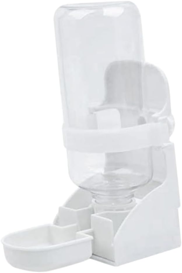 Sosoport Dog Automatic Water Dispenser Pet Feeder Cat Water Feeder Dog Drinking Tool White