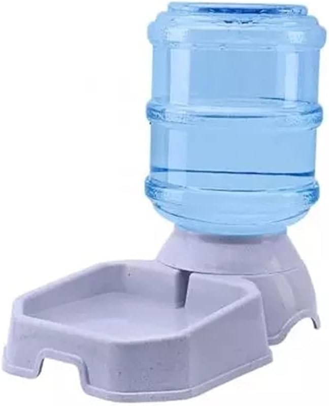 3.8L Automatic Pet Feeders Dog Drinking Bowl Large Capacity Water Food Holder Dogs Supplies (Color : A, Size : One Size) (F One size)