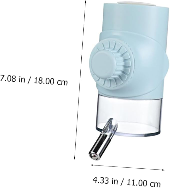 Automatic PET Water Dispenser Hanging Water Bottle Feeder for Dogs and Cats Easy to Install 1.5L Capacity Random Color