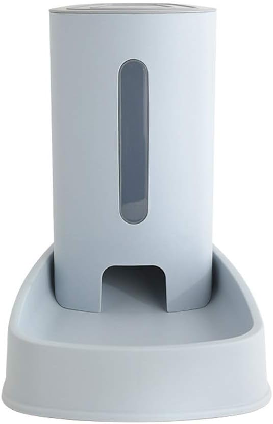 feeders Blue Large Capacity Automatic Feeder 3.8L pet cat Dog Feeder Bowl Plastic PP