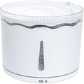 Liusj JUnst Pet cat Water Dispenser Universal Petal Waterer for Cats and Dogs Automatic Circulation Silent Waterer,for Small and Medium Sized Pets