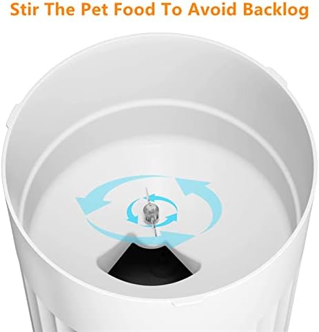 3L Automatic Pet Timing Quantitative Smart Dog and Cat Dual Power Adjustable Food Bowl