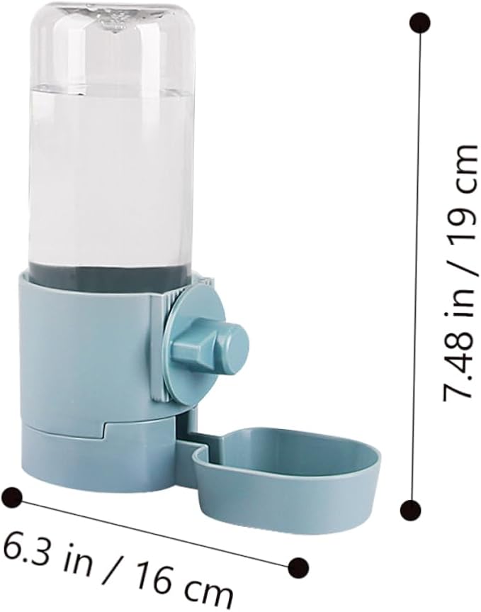 POPETPOP Hanging PET Water Dispenser Automatic Rabbit Water Bottle Leak-Proof Design Suitable for Small Animals Easy to Install PET Feeder