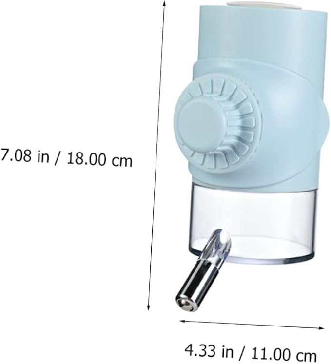 Automatic Hanging Water Dispenser for Pets Durable Water Bottle for Dogs Rabbits and Small Animals Convenient Gravity Feed Design Random Color Small