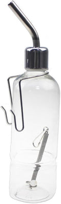 Stainless Steel Water Bottles Bunny Water Bottle Leakproof Water Bottles Rabbit Feeder Automatic Dog Waterer Cat Water Fountain Pet Water Dispenser Drinking Fountain Cage