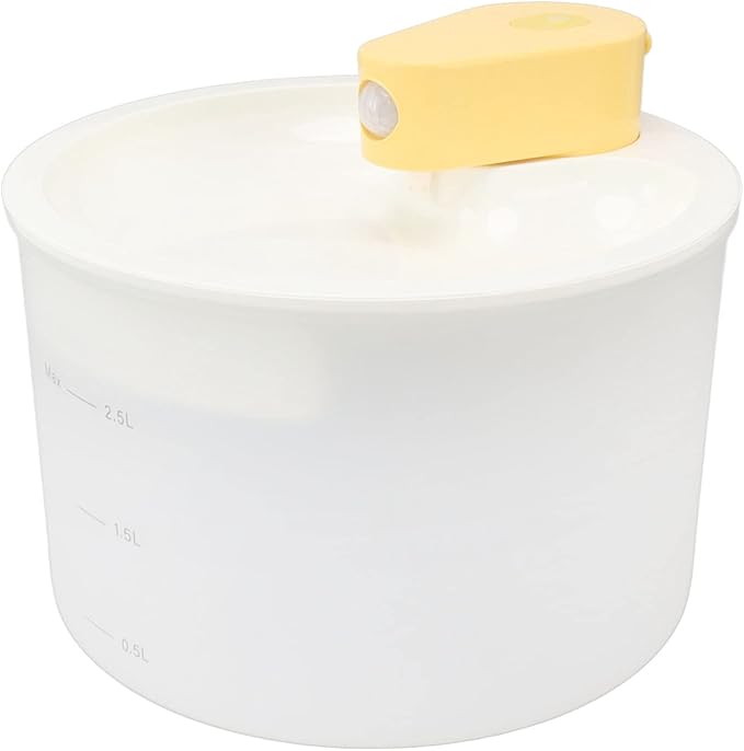 Rechargeable Automatic Pet Water Dispenser - Detachable, Ideal for Small to Medium Dogs and Cats, 2.5L Capacity