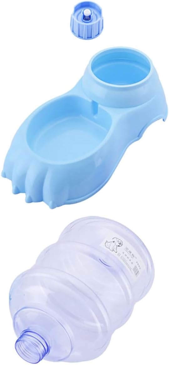 SUPVOX Non-Slip Base Pet Water Feeder Automatic Cat Bowl Large Dog Drinking Bowl Portable Water Dispenser for Dogs