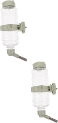 Milisten 2pcs Automatic Pet Water Dispenser Capacity Wall-Mounted Cats and Animals Easy Installation Leak Water Feeder