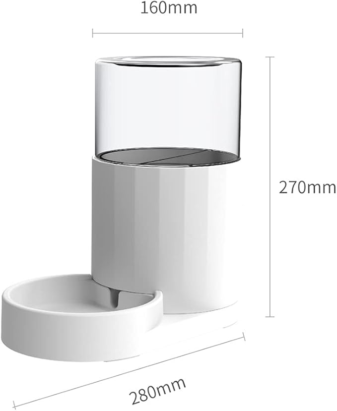 Automatic Waterer Manual Feeder Device for Small Medium Large Cats Dogs Pets Bowl Dog Cats