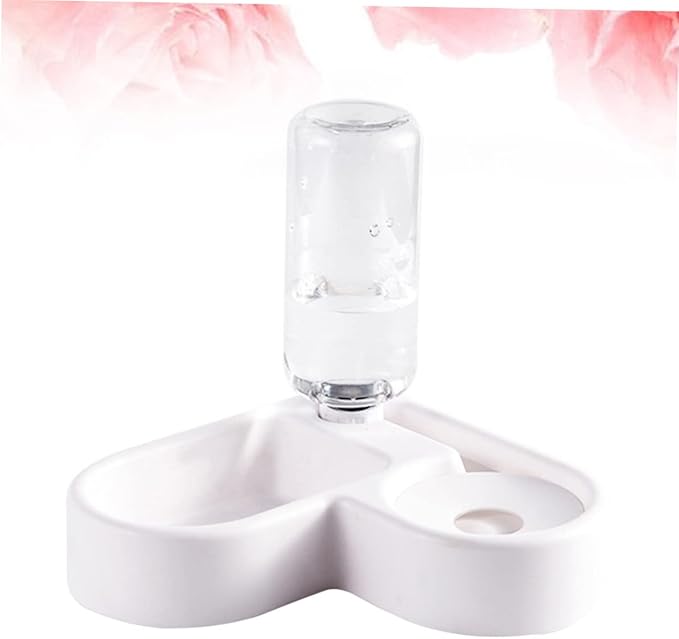BESPORTBLE Automatic Pet Food and Water Feeder Unique Drinking Bowl for Cats and Dogs Smooth Surface Design Convenient Feeding Tool for Home