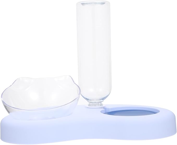 Dog Tilted Food Bowl Automatic Water Refill Bowl Cat Stable Base Pet Feeding for Use