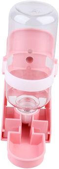 YARNOW Automatic Pet Water Dispenser for Dogs Cats Animals Leakproof Cage Mounted Drinking Feeder Bottle Easy to Install for Hamsters Pigs Birds