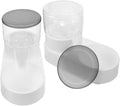 2pcs Sturdy Cat Water Feeder Automatic Pet Feeder No Spill Bowl Gravity Pet Water Dispenser for Cats Dogs
