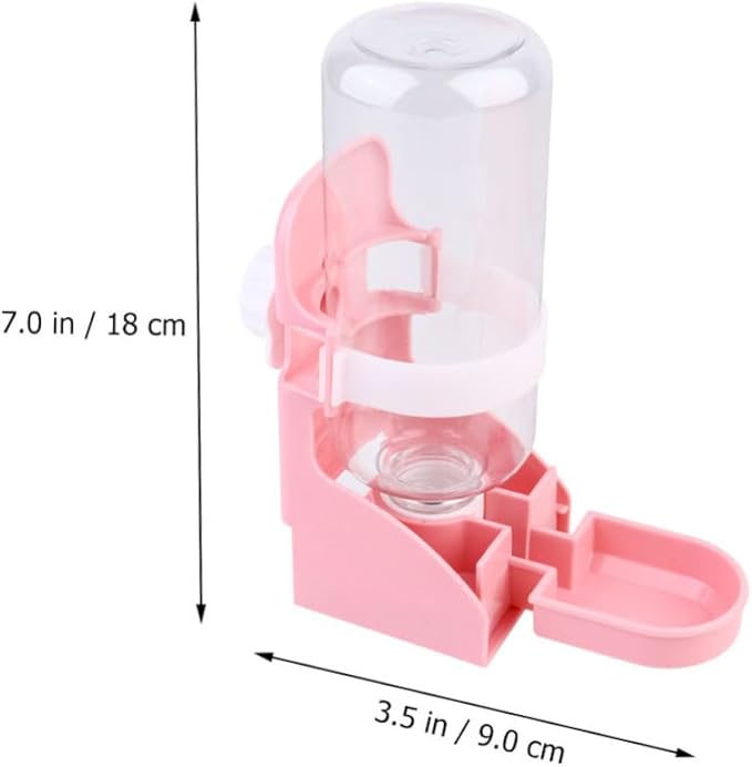 Yardwe Dog Automatic Water Bowl Pet Drinking Feeder 500ml Pet Water Bottle Leakproof Dispenser