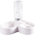 Kisangel Automatic Water Feeding Bowl for Dogs and Cats Pet Drinking Tool Unique Design Easy to Non-tip Smooth for Home Decor