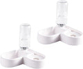 NOLITOY 2pcs Automatic Pet Water Feeder Practical Feeding Bowl for Dogs Cats and Non- Design for Stability Automatic Water Dispenser
