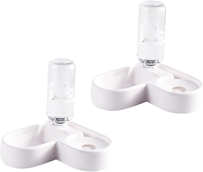 NOLITOY 2pcs Automatic Pet Water Feeder Practical Feeding Bowl for Dogs Cats and Non- Design for Stability Automatic Water Dispenser