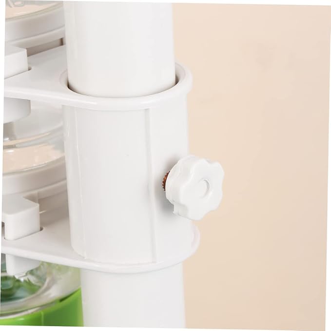 Automatic Pet Feeder Food Dispenser with Capacity Heart Shape Design Easy to Refill Safe Material for Cats and Pets Green