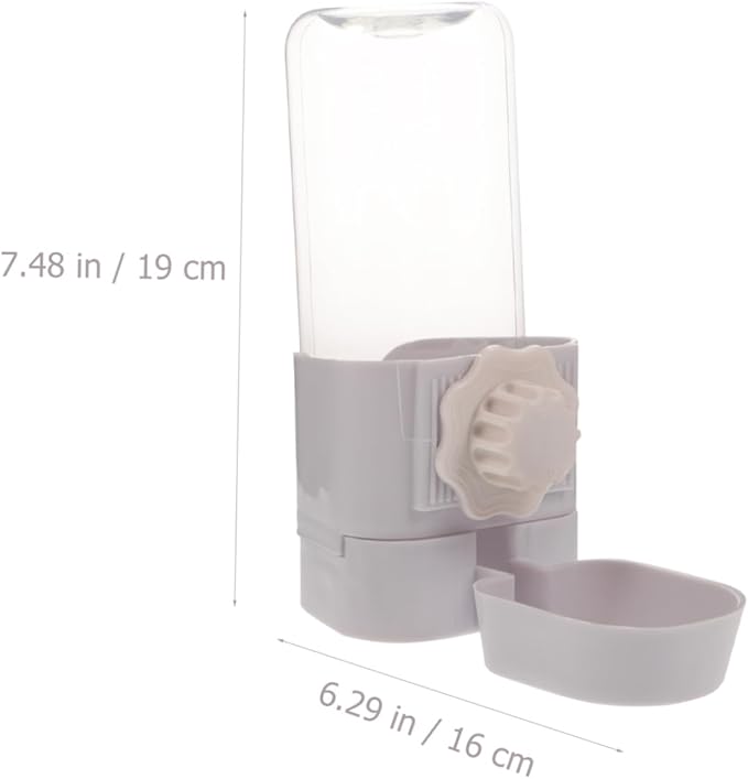 2pcs Pet Water Fountain Dog Water Dispenser Easy Install Cat Dog Bottle