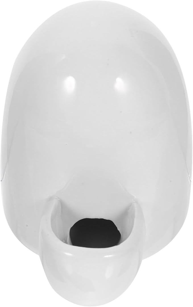 Happyyami Rabbit Drinking Bowl Small Animals Drinking Bowl Automatic Pet Rabbit Food Bowl Doggie Water Bottle Bunny Feeder Self-Dispensing Pet Supplies Automatic Drinking Fountain White Mini