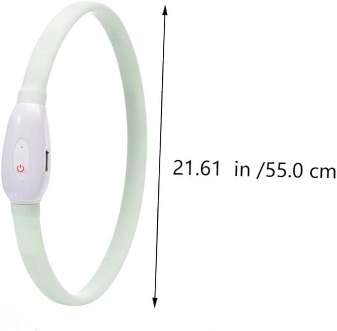 USB Rechargeable LED Pet Dog Collar Flashing Night Safety Collar Durable and Reusable for Dogs Pet Owners