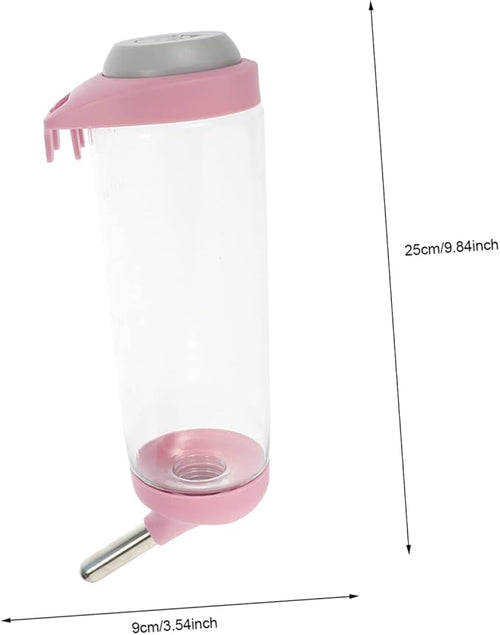 2pcs Pet Automatic Water Feeder Hanging Water Dispenser for Dogs Cats Animals Design Capacity Keeps Pets Dry and Hydrated