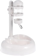 Automatic Pet Water Fountain Dispenser Cat Drinking Fountain Easy to Pet Supplies Non- and Cats White Color No Suckers Needed