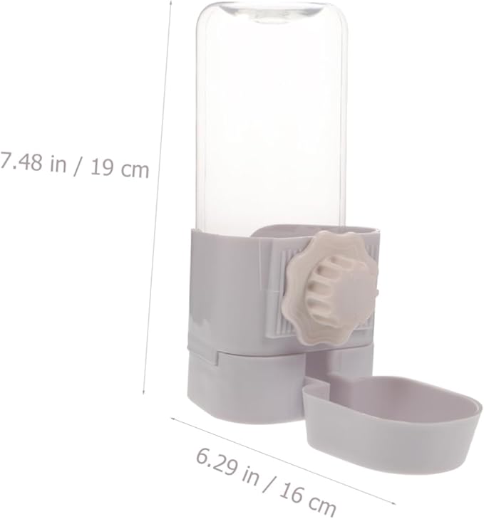 VICASKY Pet Hanging Water Feeder Automatic Dog Water Dispenser for Cats Dogs Washable Water Holder Light Easy Installation Durable Design for Busy Pet Owners