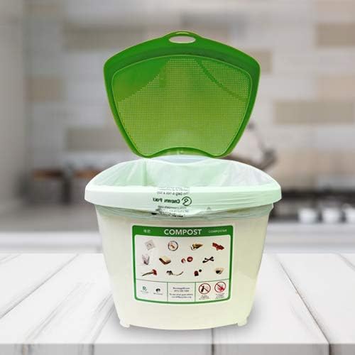 Hippo Sak Compostable Small Food Scrap Bags, 40 Count with Dispenser
