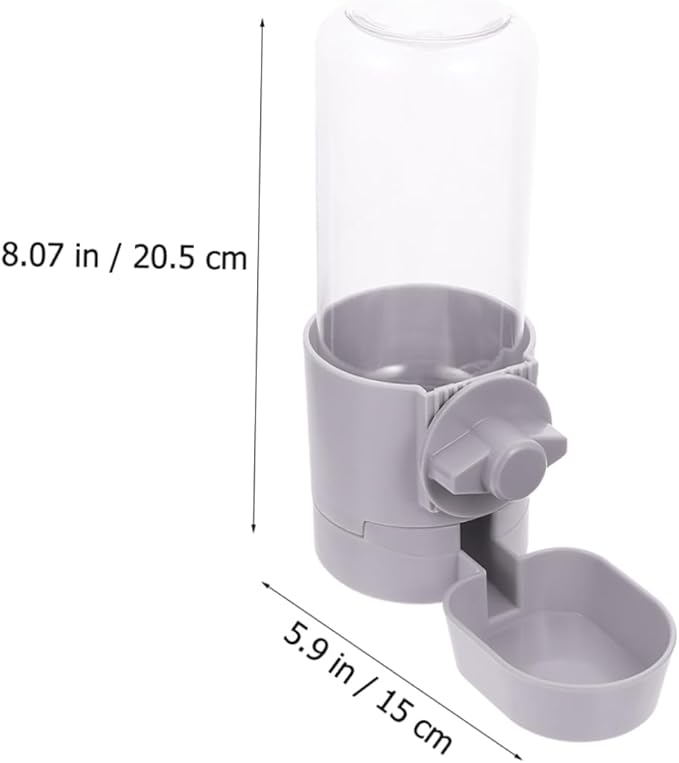 Automatic Pet Water Dispenser for Dogs and Cats Hanging Design Capacity Material Convenient Crate Waterer for Puppies and Kittens