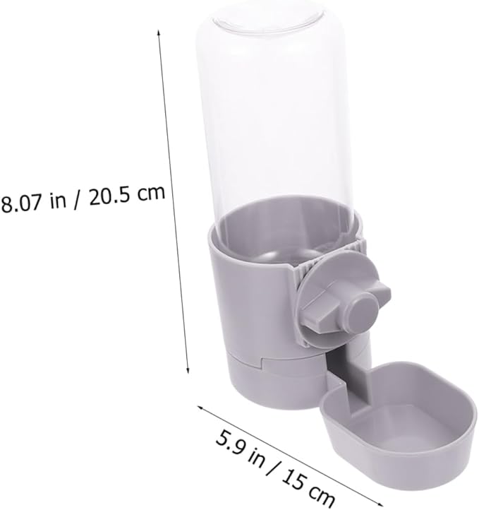 BESPORTBLE Performance Plastic Pet Water Dispenser Automatic Waterer Hanging Style Large Capacity for Cats Dogs