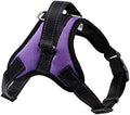 Nylon heavy-duty dog pet harness collar adjustable padded super large medium-sized small dog harness vest husky big dog product S 10