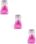 FRCOLOR 3pcs Pet Water Feeder Bowl Creative Automatic Drinking Tool for Dogs and Puppies Unique Non- Design Easy to Safe Material for Home and Pet Shops